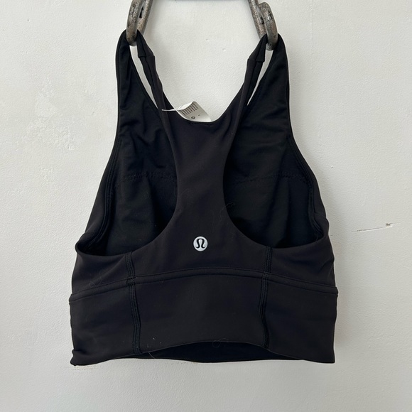 Lulu Lemon black razorback sports top - Picture 1 of 3